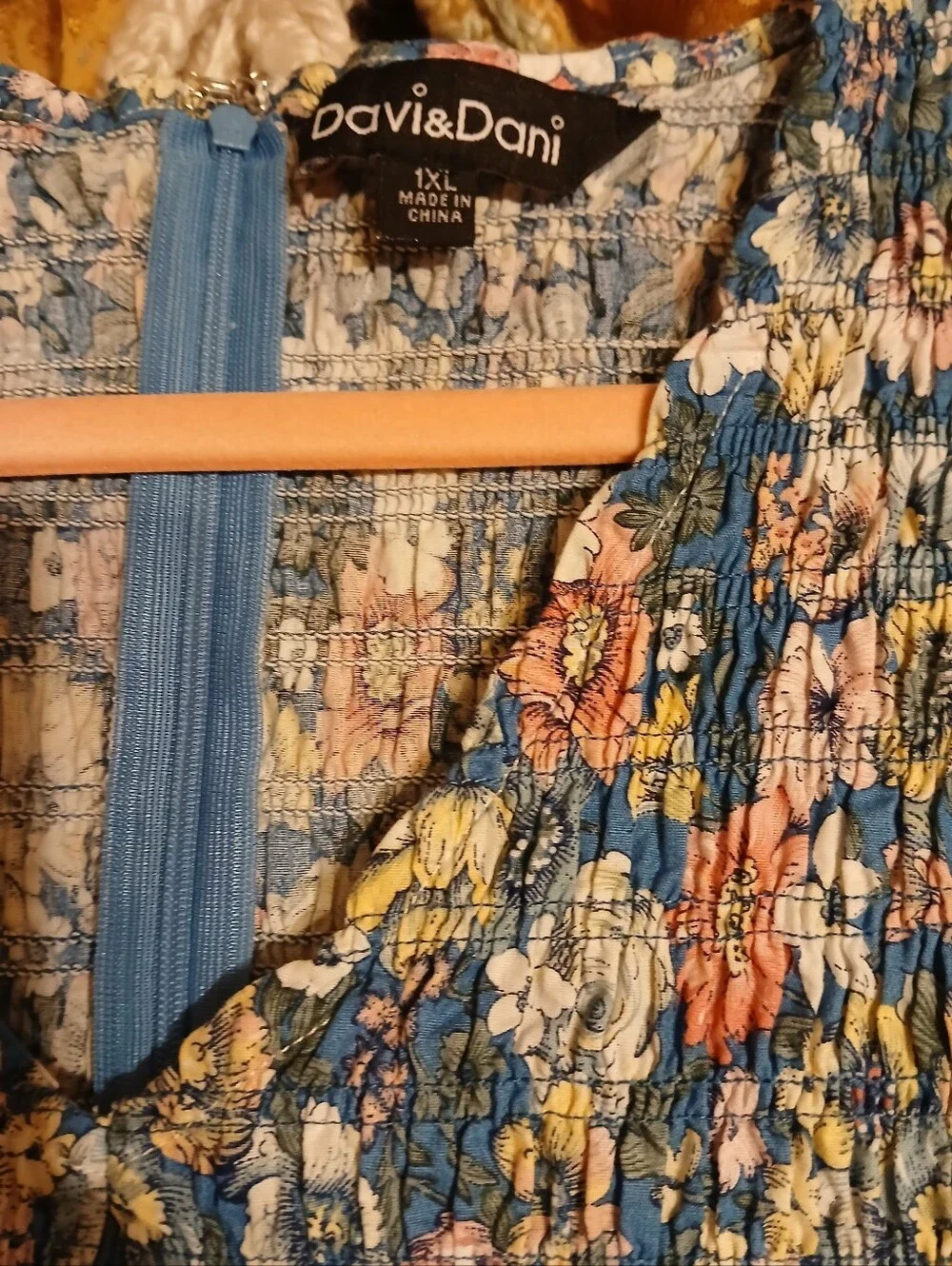 Cotton Floral 1XL Dress - Picture 2 of 10